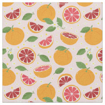 Niedliche Orangen in hellrosa