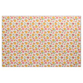 Niedliche Orangen in hellrosa Stoff (Fat Quarter (45,7 x 55,9 cm))