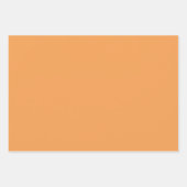 Niedliche Orangen-Printwerbung - Set für Papierver Geschenkpapier Set (Vorderseite 3)