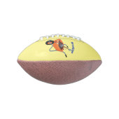 Niedliche Orangenbartendarstellung des Cartoon Football (Gedreht 90)
