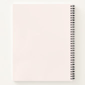 Niedliche Orangenfüchse in Liebe Notizblock (Rückseite)