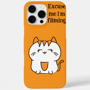 Niedliche Orangenkatze iPhone 16 Pro Max Hülle