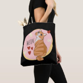 Niedliche Orangenkatze Tasche (Von Nahem)
