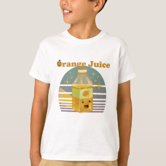 Niedliche Orangensaftbox T-Shirt