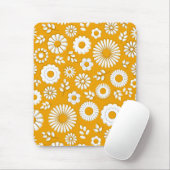Niedliche Orangensommer Blume Mousepad (Mit Mouse)