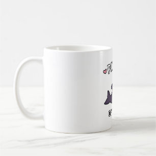Niedliche Orca Pandas des Seehundels Funny Kaffeetasse