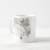 Niedliche Orchideen Kaffeetasse (Vorderseite Links)