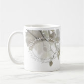 Niedliche Orchideen Kaffeetasse (Links)