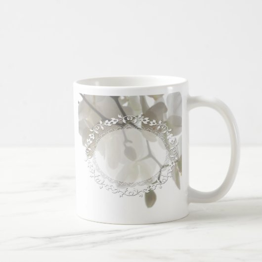 Niedliche Orchideen Kaffeetasse (Rechts)