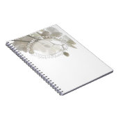 Niedliche Orchideen Notizblock (Rechte Seite)