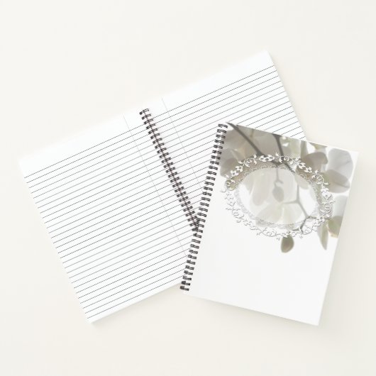 Niedliche Orchideen Notizblock (Innenseite)