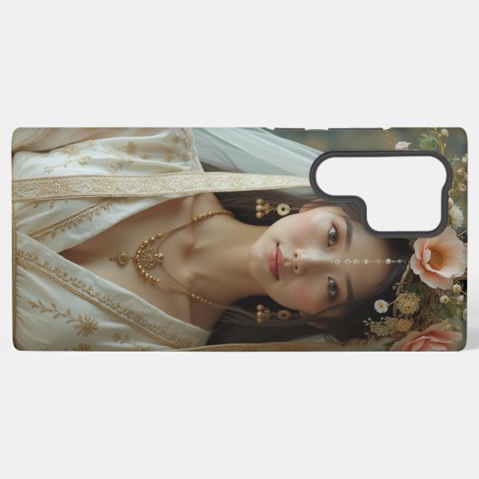 niedliche Orientalin Samsung Galaxy Hülle (Rückseite (Horizontal))