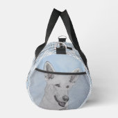 Niedliche Originalkunst des Hauses Duffle Bag (Rechts)