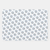 Niedliche Originalkunst des Hauses Geschenkpapier Set (Vorderseite 2)