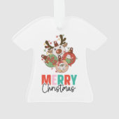 Niedliche Ornamente - Frohe Weihnachten (Rückseite)