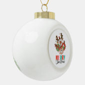 Niedliche Ornamente - Frohe Weihnachten (Links)