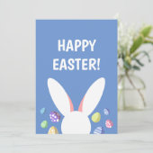 NIEDLICHE OSTENEIER FEIERTAGSKARTE (Stehend Vorderseite)