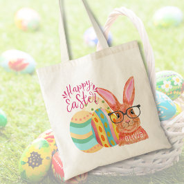 Niedliche Osterblichkeit Bunny Egg Kinder Ostern Tragetasche