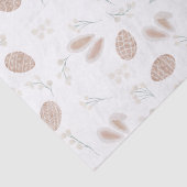 Niedliche Osterboheier Blumenmuster Seidenpapier (Detail)