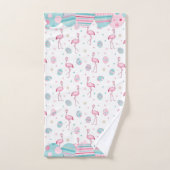 Niedliche Osterbrennen und lackierte Eiermuster Badhandtuch Set (Handtuch)