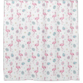 Niedliche Osterbrennen und lackierte Eiermuster Duschvorhang (Vorderseite)