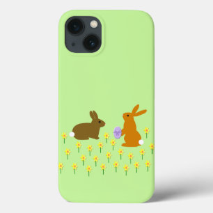 Niedliche Osterbünen und Affodils Case-Mate iPhone Hülle