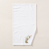 Niedliche Osterbünen, Wildblumen und Kreuz Badhandtuch Set (Handtuch)