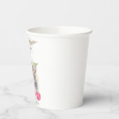 Niedliche OsterBunnies | Happy Oaster Watercolor A Pappbecher (Links)