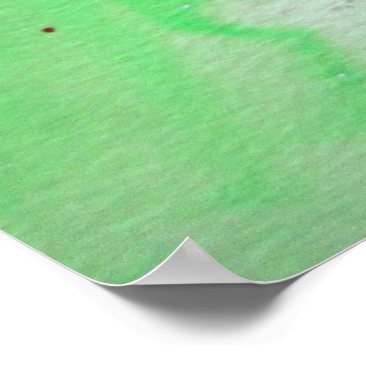 Niedliche Osterbuunys illustrieren Kunstposter Poster (Ecke)