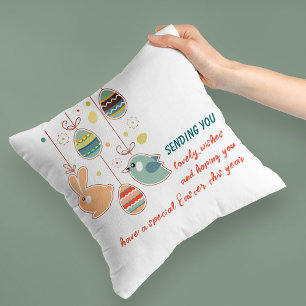 Niedliche Osterdekor-Kissen Kissen