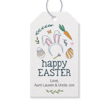 Niedliche Osterdoodles - Geschenktasten