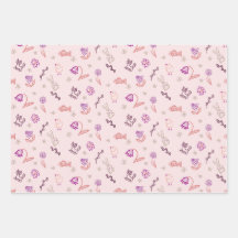 Niedliche Osterdoodtiere und Blume