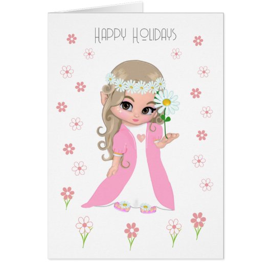 Niedliche Osterdrucke und rosa Blume (Vorne)