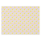 Niedliche Ostereier - Blume - Muster Frühjahr Tischdecke (Vorderseite (Horizontal))