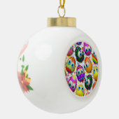 Niedliche Ostereier Cartoon Ornament (Links)