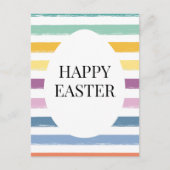 Niedliche Ostereier Feiertagspostkarte (Vorderseite)