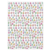 Niedliche Ostereier Muster Pastellfarben Tischdecke (Vorderseite)