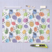 Niedliche Ostereier Muster Seidenpapier (Handwerk)