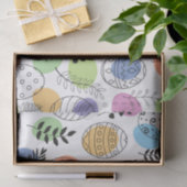 Niedliche Ostereier Muster Seidenpapier (Geschenk)