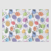 Niedliche Ostereier Muster Seidenpapier (Vorderseite)