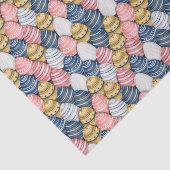 Niedliche Ostereier Nahtloses Muster Seidenpapier (Detail)