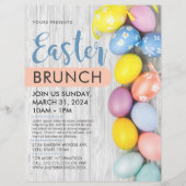 Niedliche Ostereier Osterfeier Flyer (Vorne)