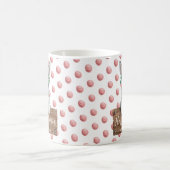 niedliche Osterfarbe, rote Eier Kaffeetasse (Mittel)