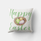 Niedliche Osterhase Kissen (Rückseite)