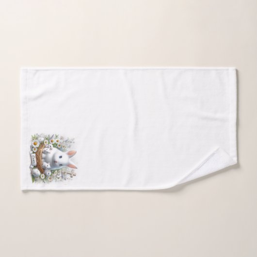 Niedliche Osterhäuser, Milchstrassen und Kreuz Badhandtuch Set (Handtuch)