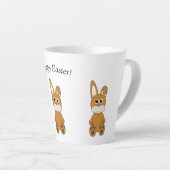 Niedliche Osterkaninchen Milchtasse (Rechte Ecke)