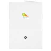 Niedliche Osterkarte (Hinten)