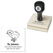 Niedliche Osterkeule Gummistempel (Stempel)