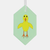 Niedliche Osterkeule Ornament Aus Glas (Vorderseite Rechts)