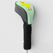 Niedliche Osterkichteltreiberabdeckung Golf Headcover (angewinkelt)